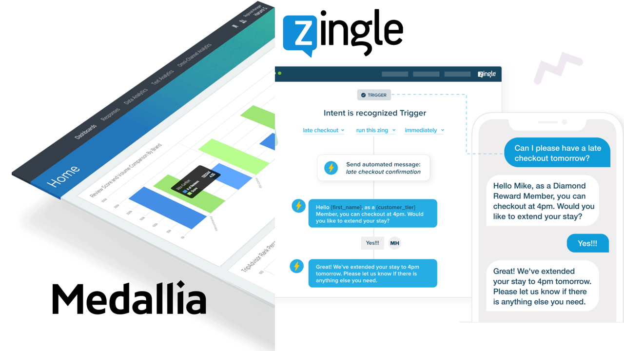 Medallia Acquires Zingle, A Leader in Hotel Guest Engagement, for $42  Million |