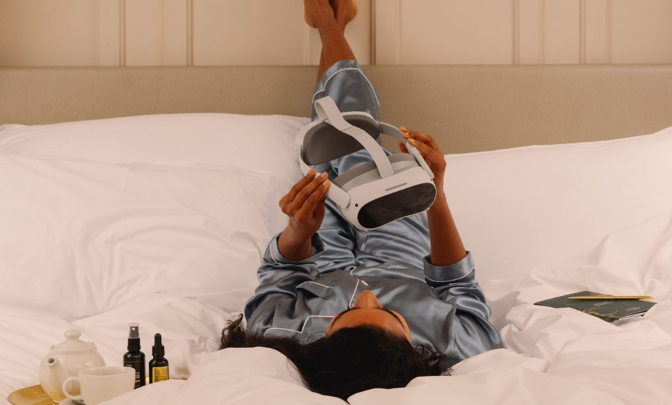 Sleep Tourism Takes Flight at Kimpton Fitzroy London with a VR Headset and AI Visuals |