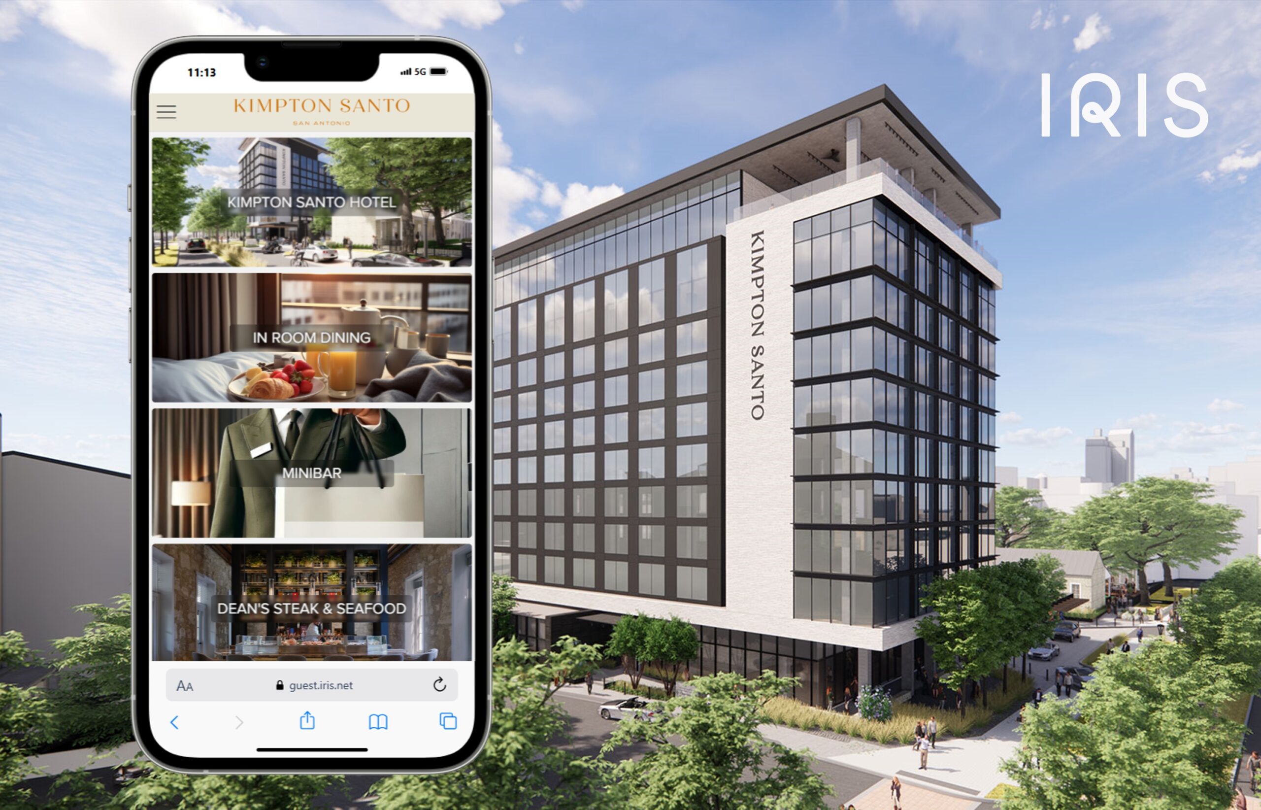 The Kimpton Santo Hotel Partners with IRIS to Provide Guests and Staff with Innovative Digital Ordering Platform |