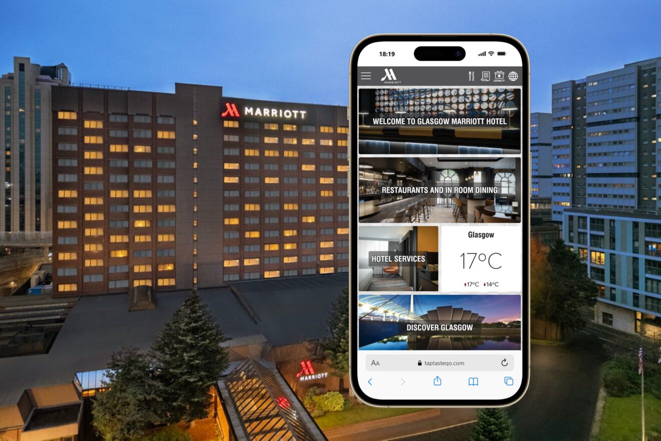 Glasgow Marriott Hotel Boosts Room Service Revenue 24% with IRIS Mobile Ordering